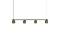 Cup S Olive Green Φωτιστικό Οροφής Κρεμαστό