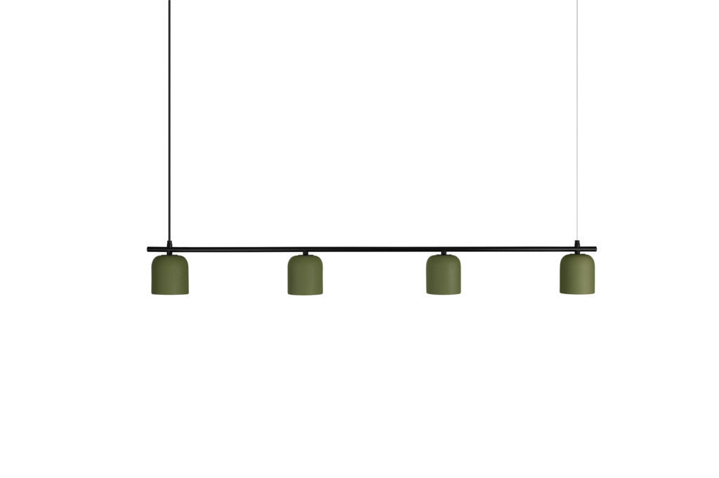 Cup S Olive Green Φωτιστικό Οροφής Κρεμαστό