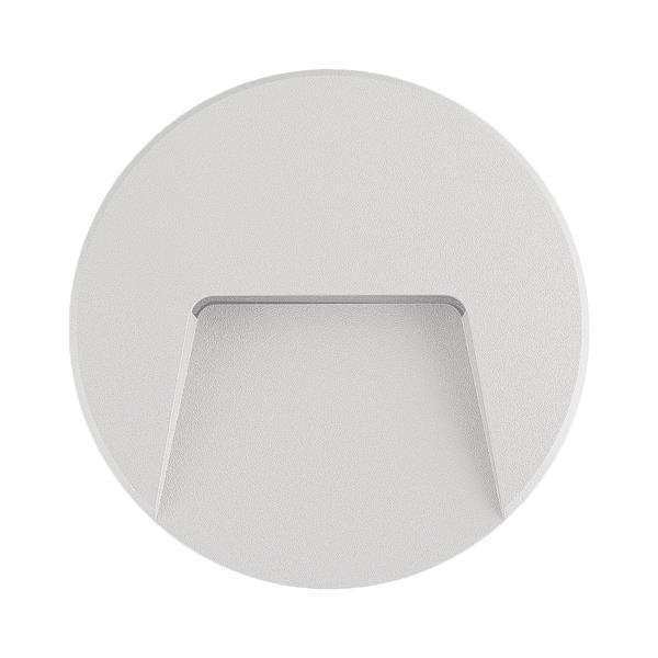 Φωτιστικό Τοίχου Slim LED 3W IP65 230V 4000K Φ135mm Λευκό Pro ARTE ILLUMINA