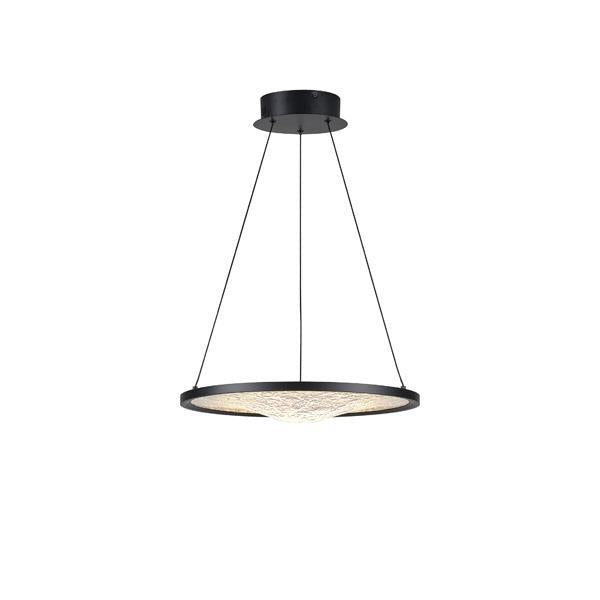 Φωτιστικό Κρεμαστό 30W 1740Lm 3000K D44XH120 Μαύρο ARTE ILLUMINA Eos
