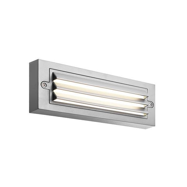 Φωτιστικό Τοίχου με Γρίλιες LED 6W 255x42x90 3CCT IP65 ARTE ILLUMINA Senario