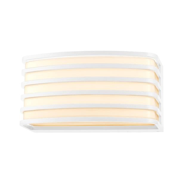 Απλίκα Τοίχου Οβάλ E27 Max 20W 200x100x90mm Λευκή ARTE ILLUMINA