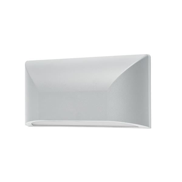 Απλίκα Τοίχου LED Slim 6W IP65 220-240V 4000K 220x51x113mm Λευκό Pro ARTE ILLUMINA