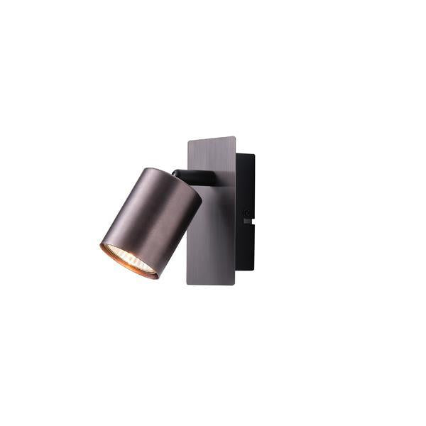 Σποτ Αλουμίνιο 1xGU10 Max 7W 120x120mm Γκρι ARTE ILLUMINA LUXY