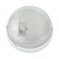 Πλαφονιέρα Γυαλί E27 Φ225x105mm Λευκή ARTE ILLUMINA