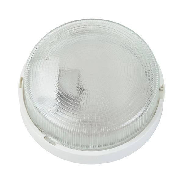 Πλαφονιέρα Γυαλί E27 Φ225x105mm Λευκή ARTE ILLUMINA
