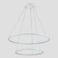 Φωτιστικό Κρεμαστό Στρογγυλό LED 37W Φ40X Φ60x110 Λευκό ARTE ILLUMINA Doppia