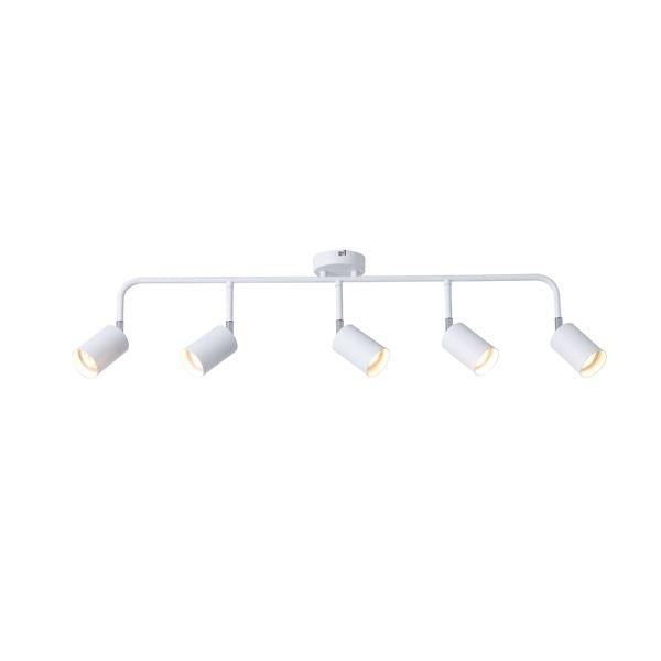 Σποτ Μέταλλο 5φωτο 5xGU10 Max 7W 800x230mm Λευκό ARTE ILLUMINA Olymp