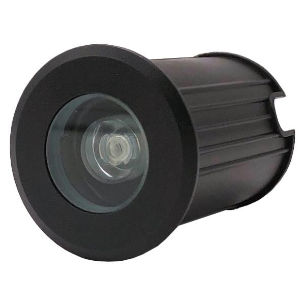 Φωτιστικό Δαπέδου Εξωτερικό LED 3W IP65 85-265V Φ62mm Pro Μαύρο ARTE ILLUMINA