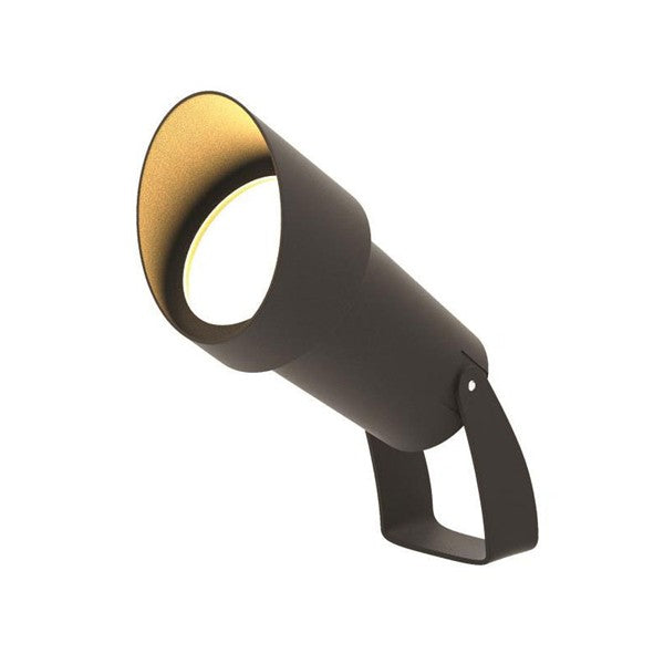 Σποτ Κήπου Πλαστικό με Κάλυπτρο 1xGU10 max5W Φ95x100mm Μαύρο ARTE ILLUMINA