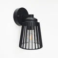 Απλίκα Τοίχου Πλαστική 1χε 27 Max 10W 135x153x225mm IP44 Μαύρη ARTE ILLUMINA