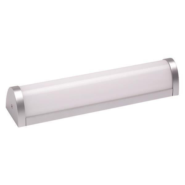 Φωτιστικό Μπάνιου Αλουμίνιο - Πλαστικό LED 16W 1350Lm 4000K 604x75x66 IP44 Ασημί Ματ ARTE ILLUMINA Iron