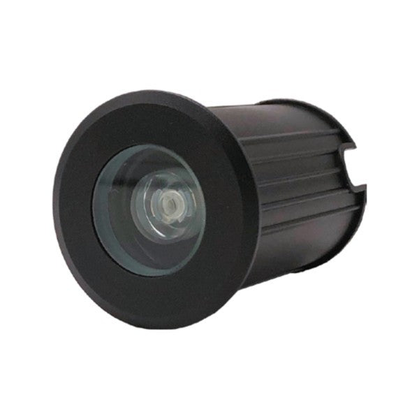 Φωτιστικό Δαπέδου Εξωτερικό LED 3W Φ62mm DC24V IP65 Pro Μαύρο ARTE ILLUMINA