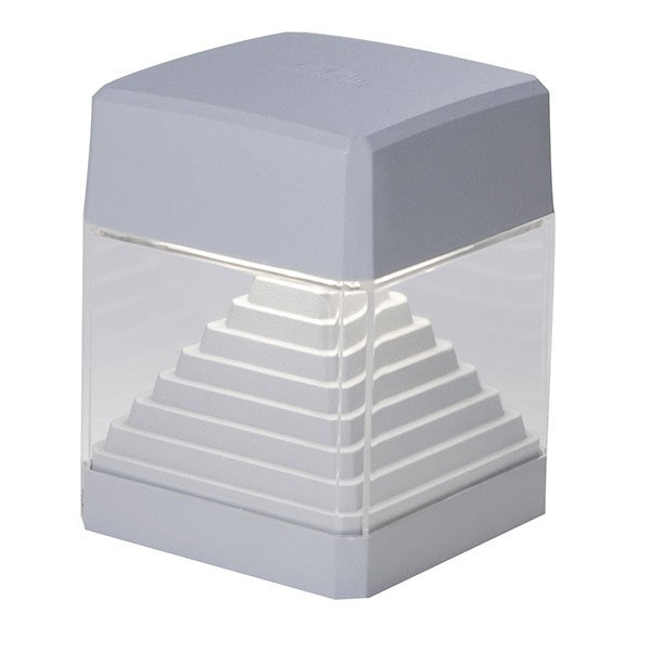 Fumagalli Ester Wall Απλίκα Τοίχου 1xGX53 LED 3W 3CCT(3000K-4000K-6500K) 165mmX126mm Γκρι