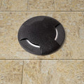 Fumagalli Ceci 160 3L Δαπέδου 1xGX53 LED 10W 3CCT(3000K-4000K-6000K) Ø160mm Μαύρη