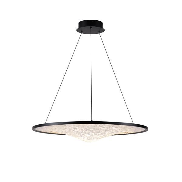 Φωτιστικό Κρεμαστό 46W 2760Lm 3000K D78XH120 Μαύρο ARTE ILLUMINA Eos
