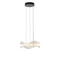 Φωτιστικό Κρεμαστό Ακρυλικό Στρογγυλό LED 24W 2160Lm 3000K Φ340x1250mm Μαύρο ARTE ILLUMINA Firenze