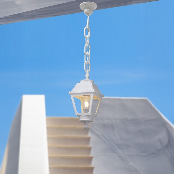 Fumagalli Sichem Mary Κρεμαστό Φωτιστικό 1xE27 180x780mm Λευκό