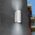 Fumagalli Marta 90 2L Απλίκα Τοίχου Up / Down 2xGU10 2,9W 2CCT(2700K-4000K) 170x92mm Λευκή