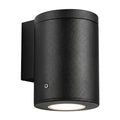 Fumagalli Franca 90 1L Wall Απλίκα Τοίχου 1xGU10 LED 2,9W 2CCT(2700K-4000K) Μαύρη