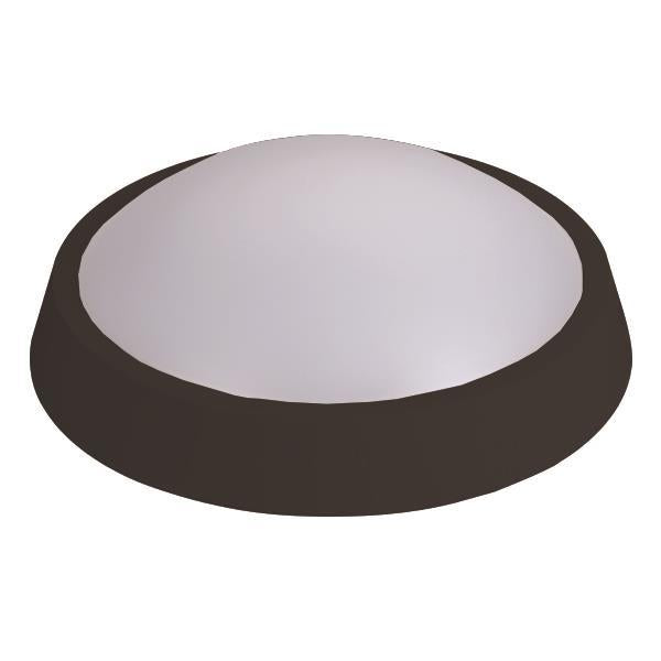 Φωτιστικό Τοίχου Στρογγυλό LED 30W Φ320x102 4000K IP65 Μαύρο PLUS ARTE ILLUMINA