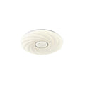 Πλαφονιέρα Μέταλλο - Πλαστικό LED 60W 5580Lm 3CCT(3000-4000-6500K) Φ480x75mm Λευκό ARTE ILLUMINA Triano