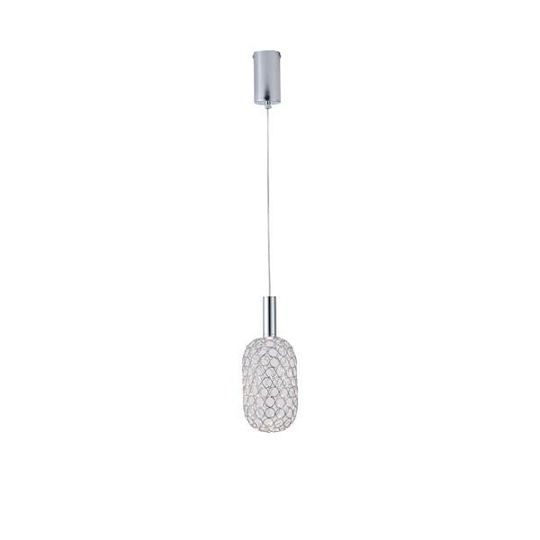 Φωτιστικό Κρεμαστό Μέταλλο Μονόφωτο LED 6.3W 648Lm 3000K Φ130x1588mm ARTE ILLUMINA Perforato