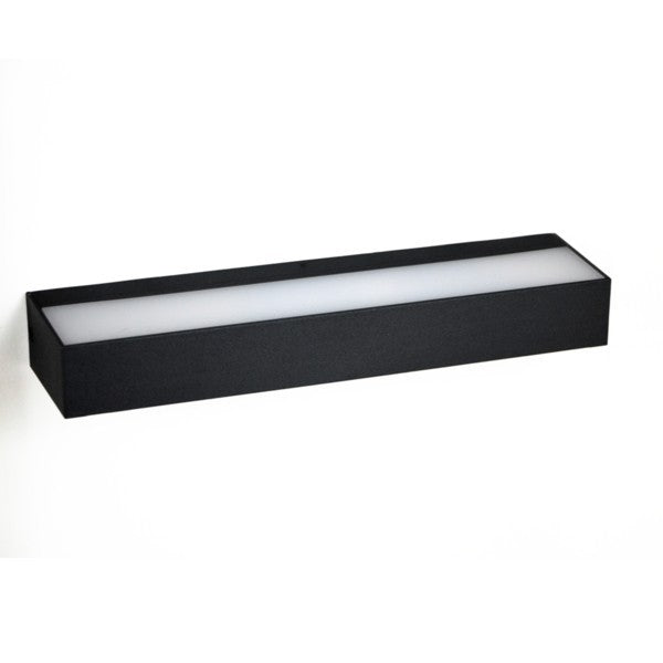 Φωτιστικό Τοίχου LED Up - Down Πλαστικό 16W 986Lm 3CCT (3000-4000-6500K) 331x46x83mm IP65 Μαύρο ARTE ILLUMINA