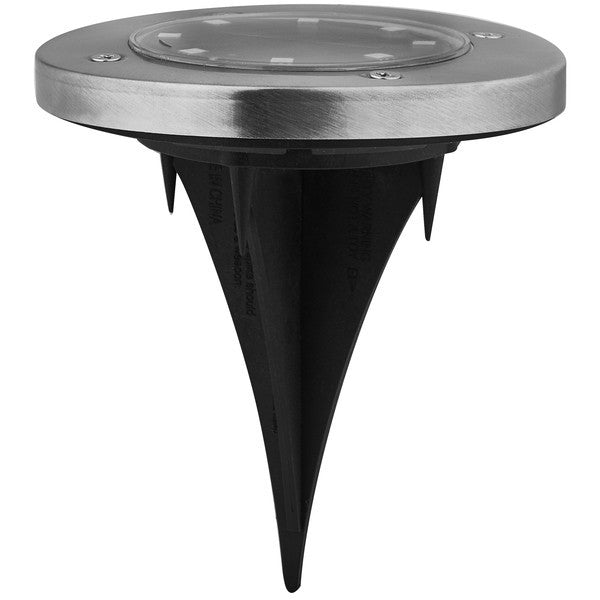 Ηλιακό Φωτιστικό Κήπου Καρφωτό Φ115x135mm 3000κ ARTE ILLUMINA