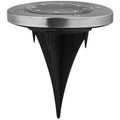 Ηλιακό Φωτιστικό Κήπου Καρφωτό Φ115x135mm 3000κ ARTE ILLUMINA