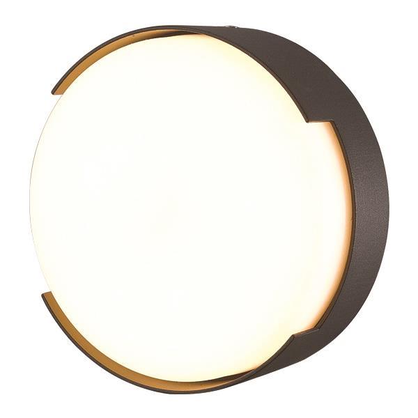 Πλαφονιέρα Στρογγυλή LED 16W Φ250x50 3000K IP54 Μαύρη Pro ARTE ILLUMINA