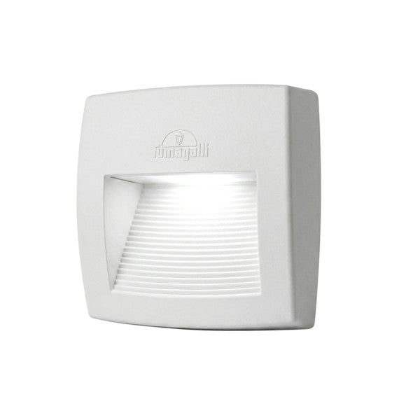Fumagalli Lorenza 150 Απλίκα Τοίχου 1ΧR7S LED 3,5W 3CCT(2700Κ-4000Κ-6500Κ) Λευκή