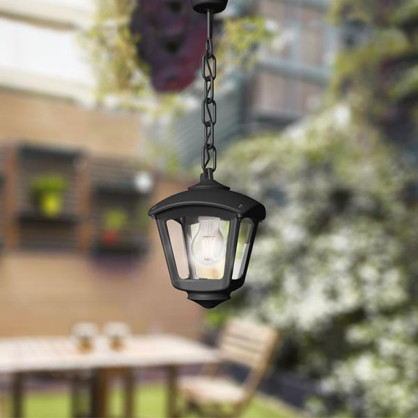 Fumagalli Sicar Roby Κρεμαστό Φωτιστικό 1χε 27 700x200mm Μαύρο