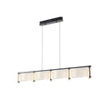 Φωτιστικό Κρεμαστό Ακρυλικό LED 60W 5400Lm 3000K 1200x270x175mm Γαλλικό Χρυσό ARTE ILLUMINA Ravena