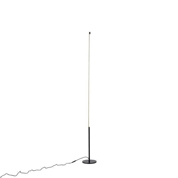 Φωτιστικό Επιδαπέδιο Μέταλλο LED 23W 1610Lm 3000K 180x1600mm Μαύρο ARTE ILLUMINA Linea