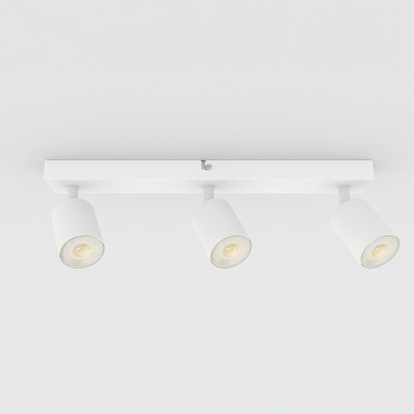 Σποτ Οροφής Τριπλό GU10 Max5w Φ320x55x105mm S1962 Λευκό ARTE ILLUMINA Brava