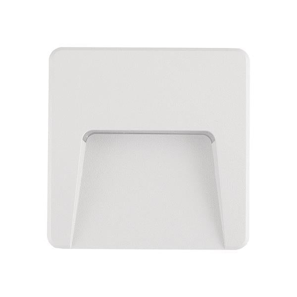 Φωτιστικό Τοίχου Slim LED 3W IP65 230V 3CCT 120x120mm Pro Λευκό ARTE ILLUMINA