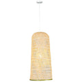 Φωτιστικό Κρεμαστό Μονόφωτο E27 Max 60W D300x600H Bamboo ARTE ILLUMINA Crossline