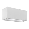Απλίκα Τοίχου 1xE27 250x110x10 IP54 Λευκή Up Down ARTE ILLUMINA Amigo