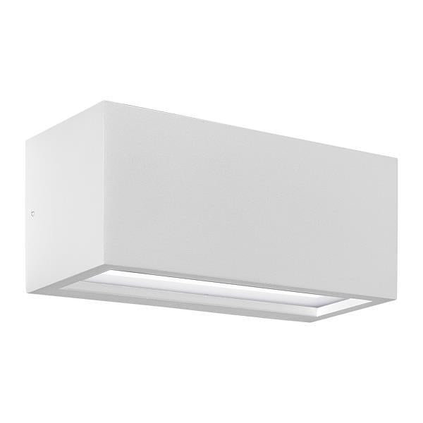 Απλίκα Τοίχου 1xE27 250x110x10 IP54 Λευκή Up Down ARTE ILLUMINA Amigo