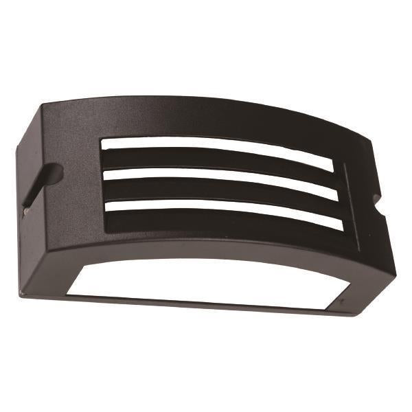 Απλίκα Τοίχου LM04 Οβάλ E27 Max 10W LED 220x99x100 IP54 Μαύρη Pro ARTE ILLUMINA