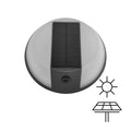 Απλίκα Στρογγυλή με Ηλιακό Panel 5W 500Lm 4000κ IP54 Μαύρο ARTE ILLUMINA
