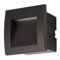 Φωτιστικό Χωνευτό LED 3W 3000K IP54 90x90x70mm Pro Μαύρο ARTE ILLUMINA