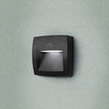 Fumagalli Lorenza 150 Απλίκα Τοίχου 1ΧR7S LED 3,5W 3CCT(2700Κ-4000Κ-6500Κ) Μαύρη