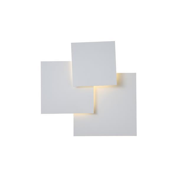 Φωτιστικό Οροφής Μέταλλο LED 16W 1400Lm 3000κ 440x435mm Λευκό ARTE ILLUMINA Thalia