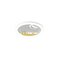 Πλαφονιέρα Μέταλλο - Πλαστικό LED 60W 5940Lm 3CCT (3000-4000-6500K) Φ480x65mm Λευκό - Κίτρινο ARTE ILLUMINA Alegre