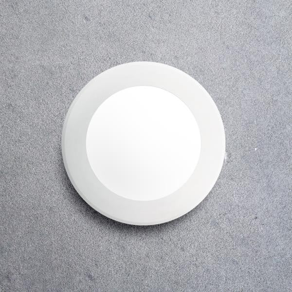 Fumagalli Bertina Απλίκα Τοίχου 1xGX53 LED 3W 3CCT(3000K-4000K-6000K) Ø200mm Λευκή
