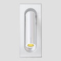 Απλίκα Τοίχου Αλουμινίου Χωνευτή LED 3W 3000κ Α170 Λευκή ARTE ILLUMINA