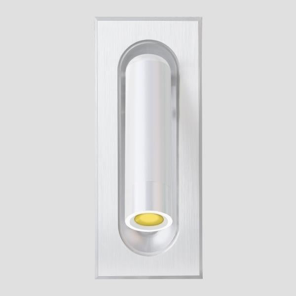 Απλίκα Τοίχου Αλουμινίου Χωνευτή LED 3W 3000κ Α170 Λευκή ARTE ILLUMINA