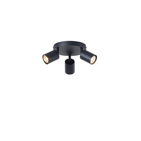 Σποτ Μέταλλο 3φωτο 3xGU10 Max 7W Φ180x135mm ARTE ILLUMINA Olymp